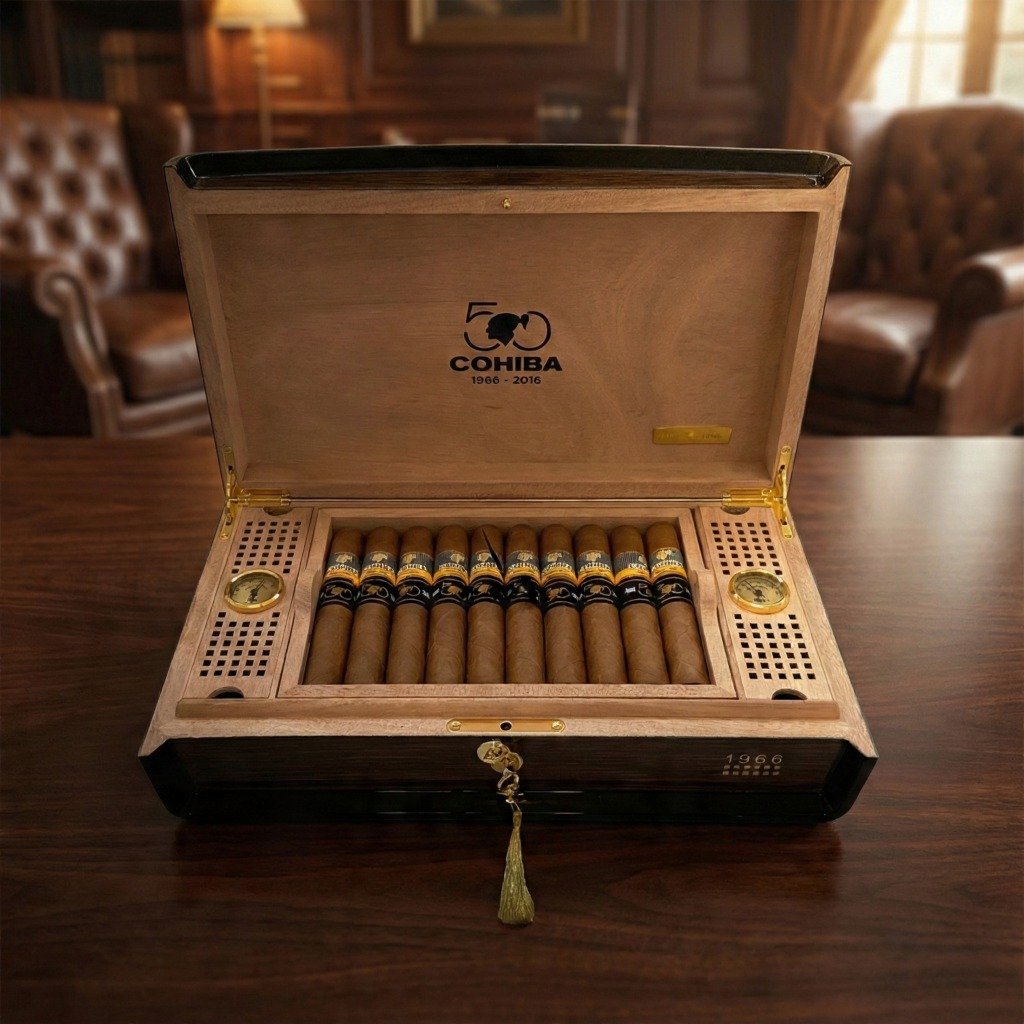 Cohiba Majestuosos 1966 - 50th Anniversary Humidor